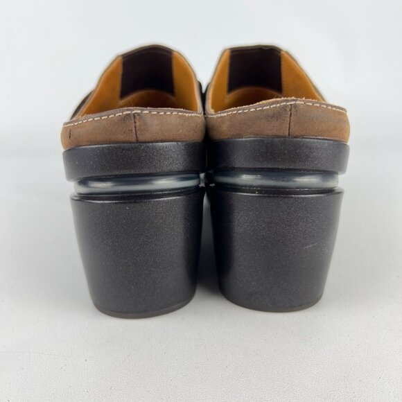Cole Haan Womens Air Sara Mules Clogs Brown AirNike Wedge Comfort Shoes size 10 - Picture 4 of 16